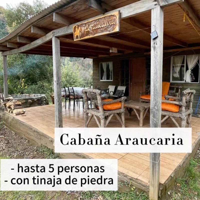 Cabaña Araucaria (5 Personas)